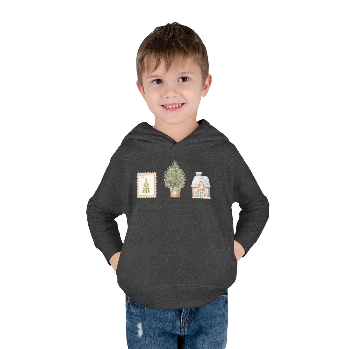 INSPIRED Toddler Hoodie - Merry Christmas PC