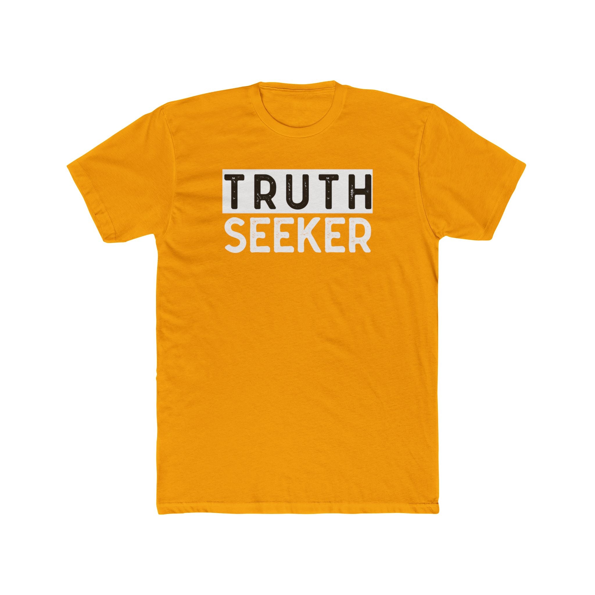 INSPIRED Truth Seeker H Men's Cotton Crew Tee