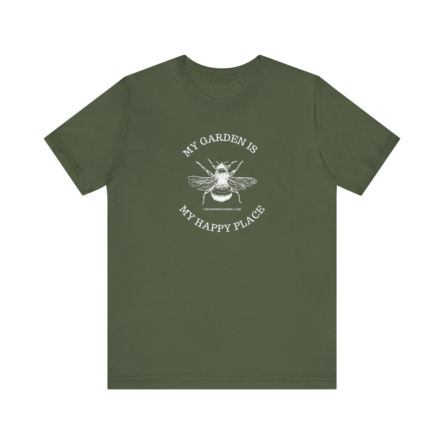 INSPIRED GARDEN Unisex Jersey Short Sleeve Tee