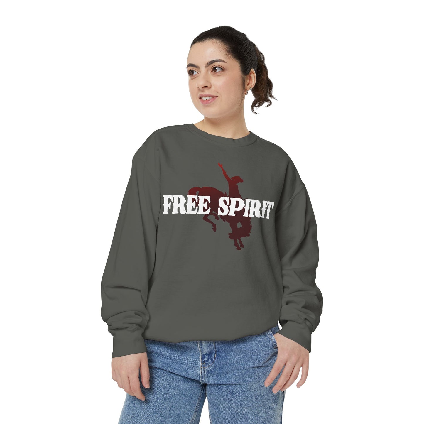 FREE SPIRIT W UNISEX Garment-Dyed Sweatshirt