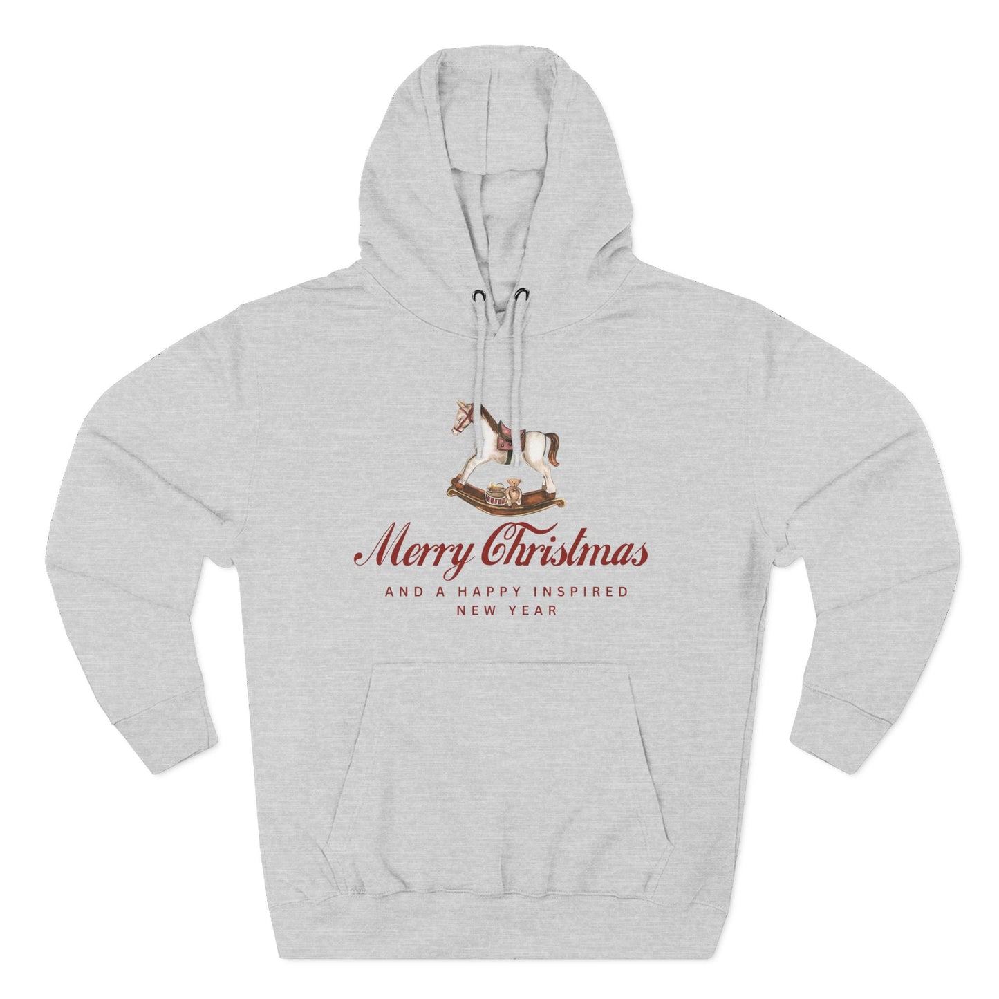 INSPIRED  SPECIAL CHRISTMAS Edition Horse Hoodie UNISEX