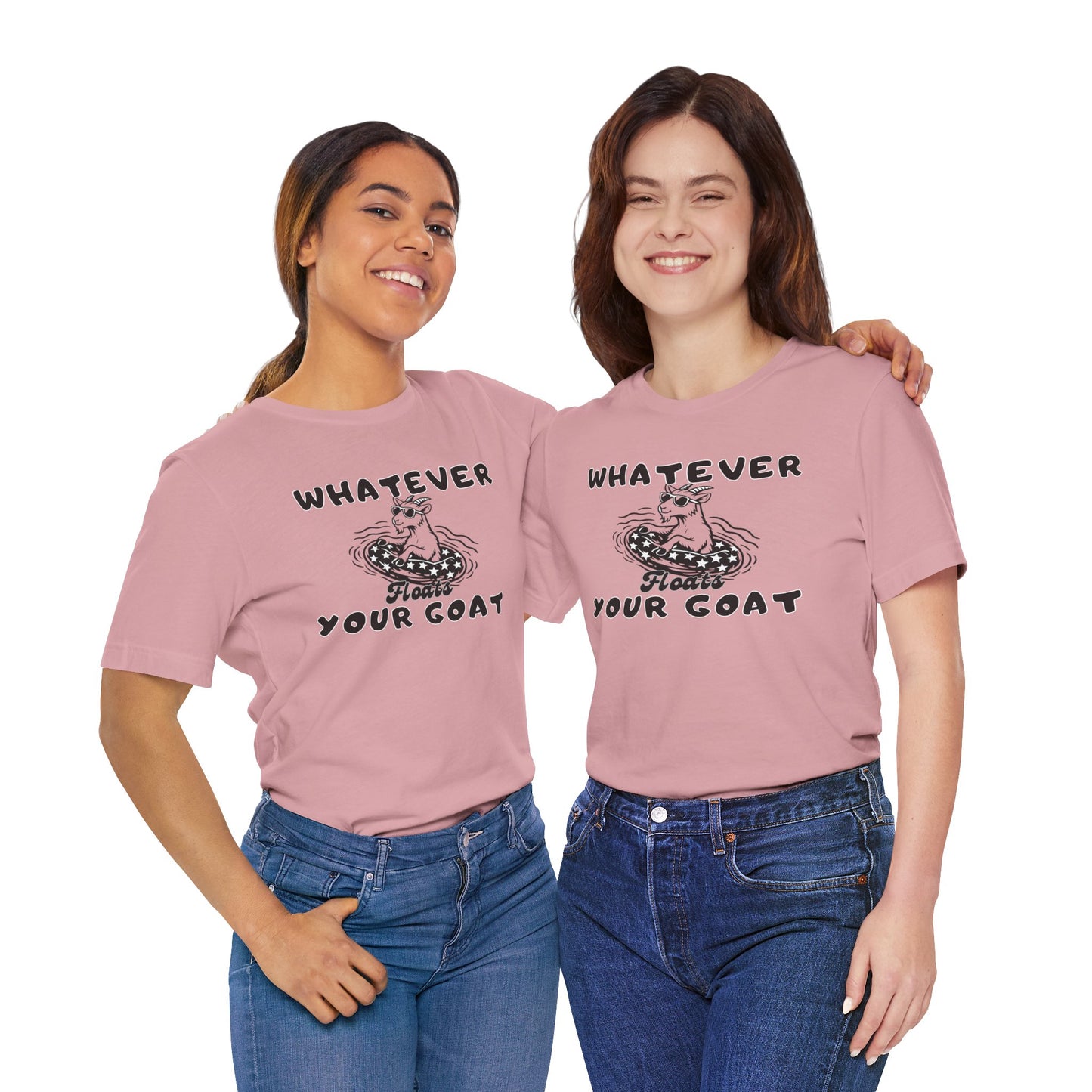 INSPIRED GOAT Float W Unisex Jersey Short Sleeve Tee