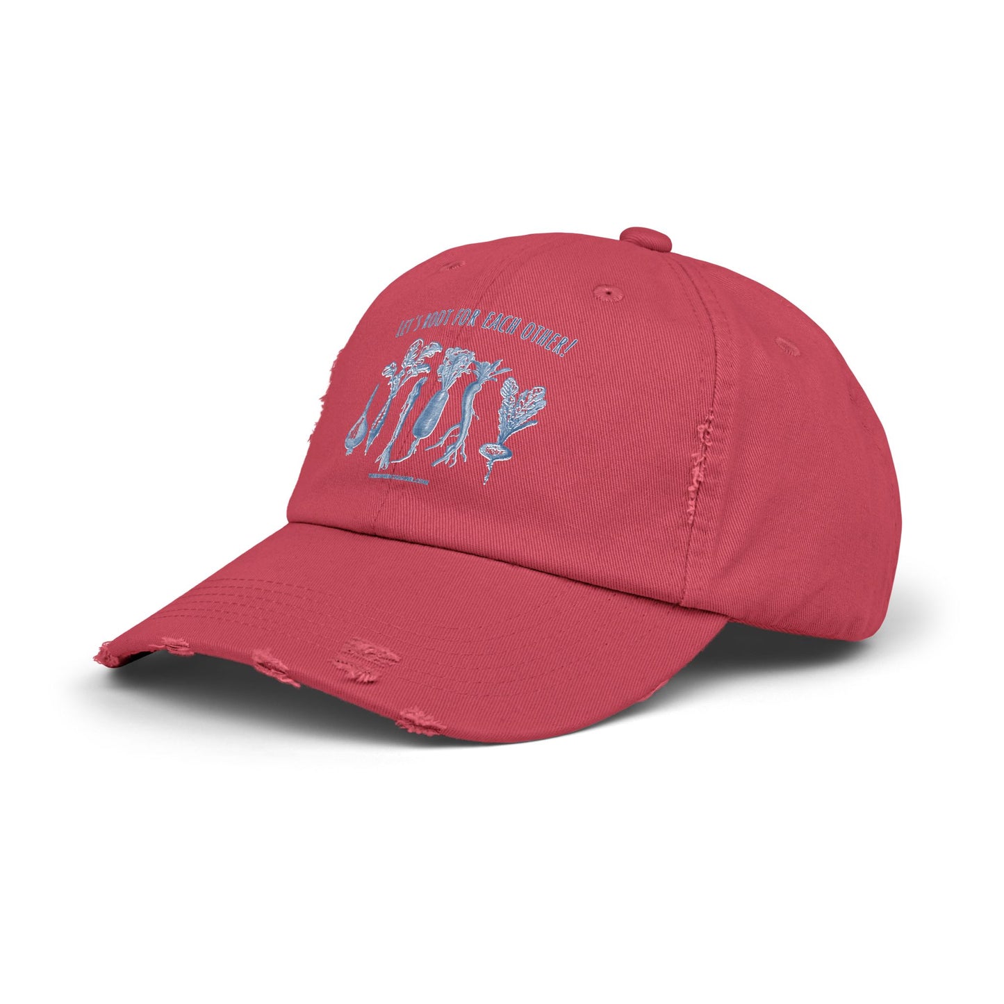 INSPIRED GARDEN L Unisex Distressed Cap - Inspired Fashion Accessory