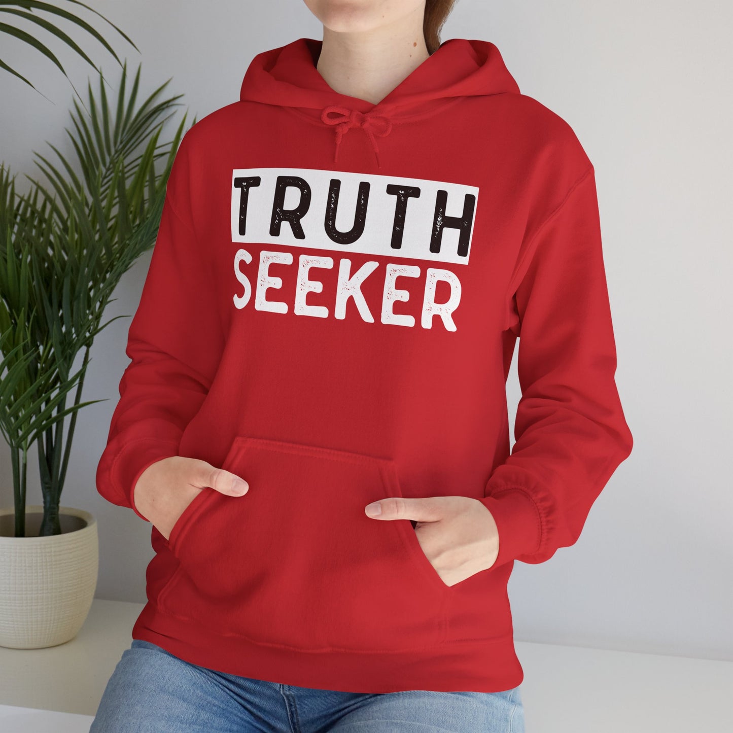 INSPIRED Truth Seeker UNISEX Heavy Blend Hooded Sweatshirt