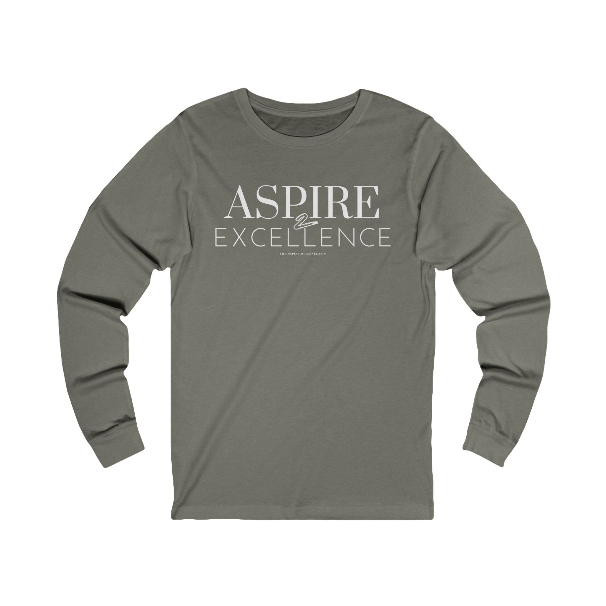 INSPIRED Aspire 2 Excellence UNISEX  Jersey Long Sleeve Tee