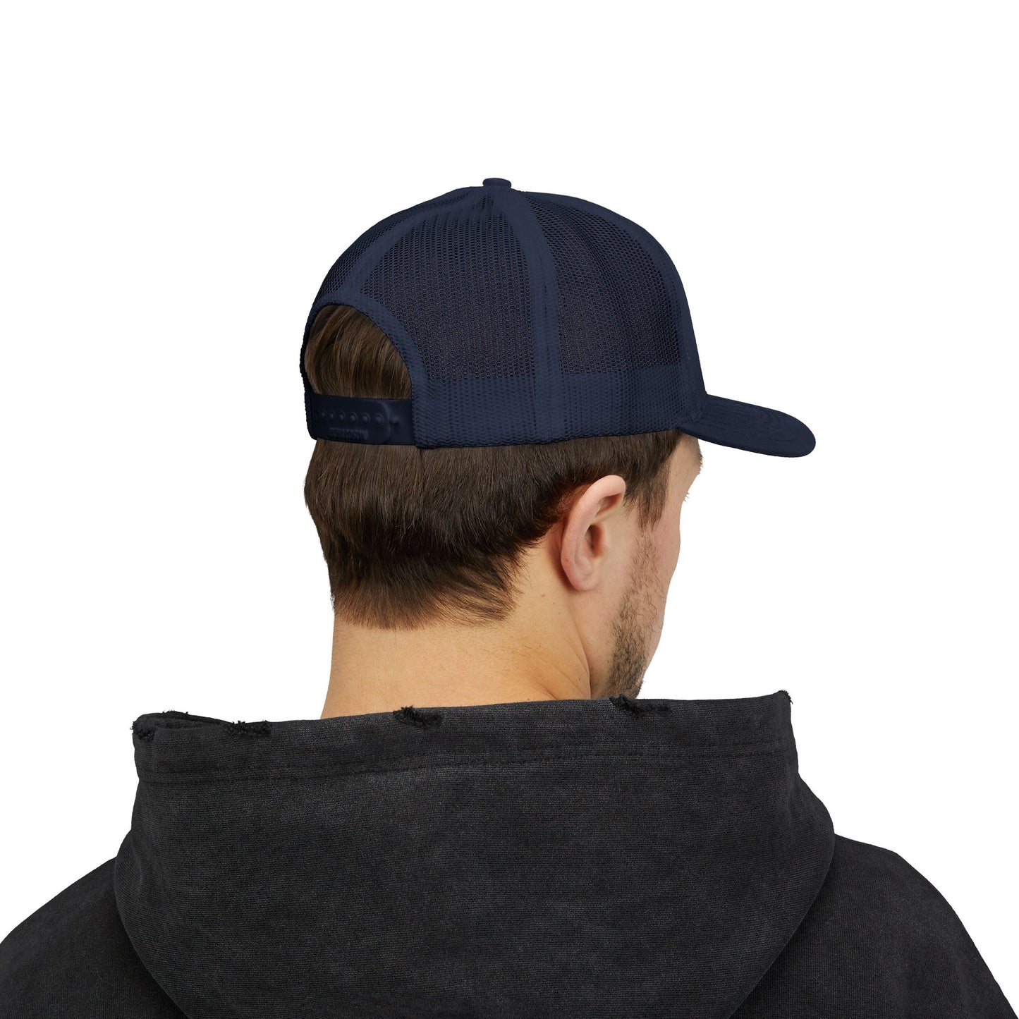 Inspired Snapback Trucker Cap — Rhinestone 'INSPIRED' Mesh Hat