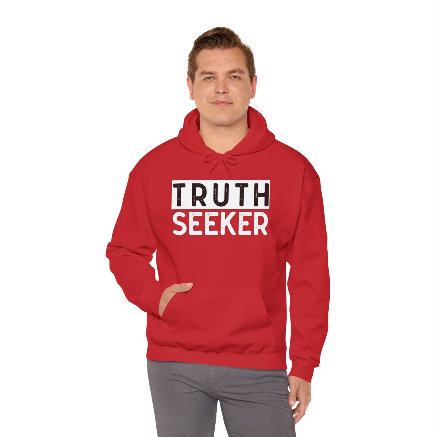 INSPIRED Truth Seeker UNISEX Heavy Blend Hooded Sweatshirt