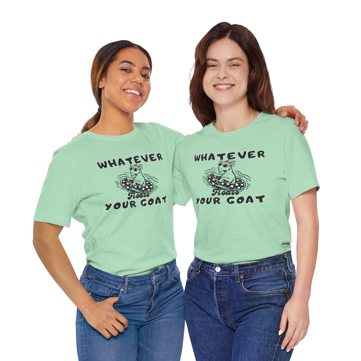 INSPIRED GOAT Float W Unisex Jersey Short Sleeve Tee