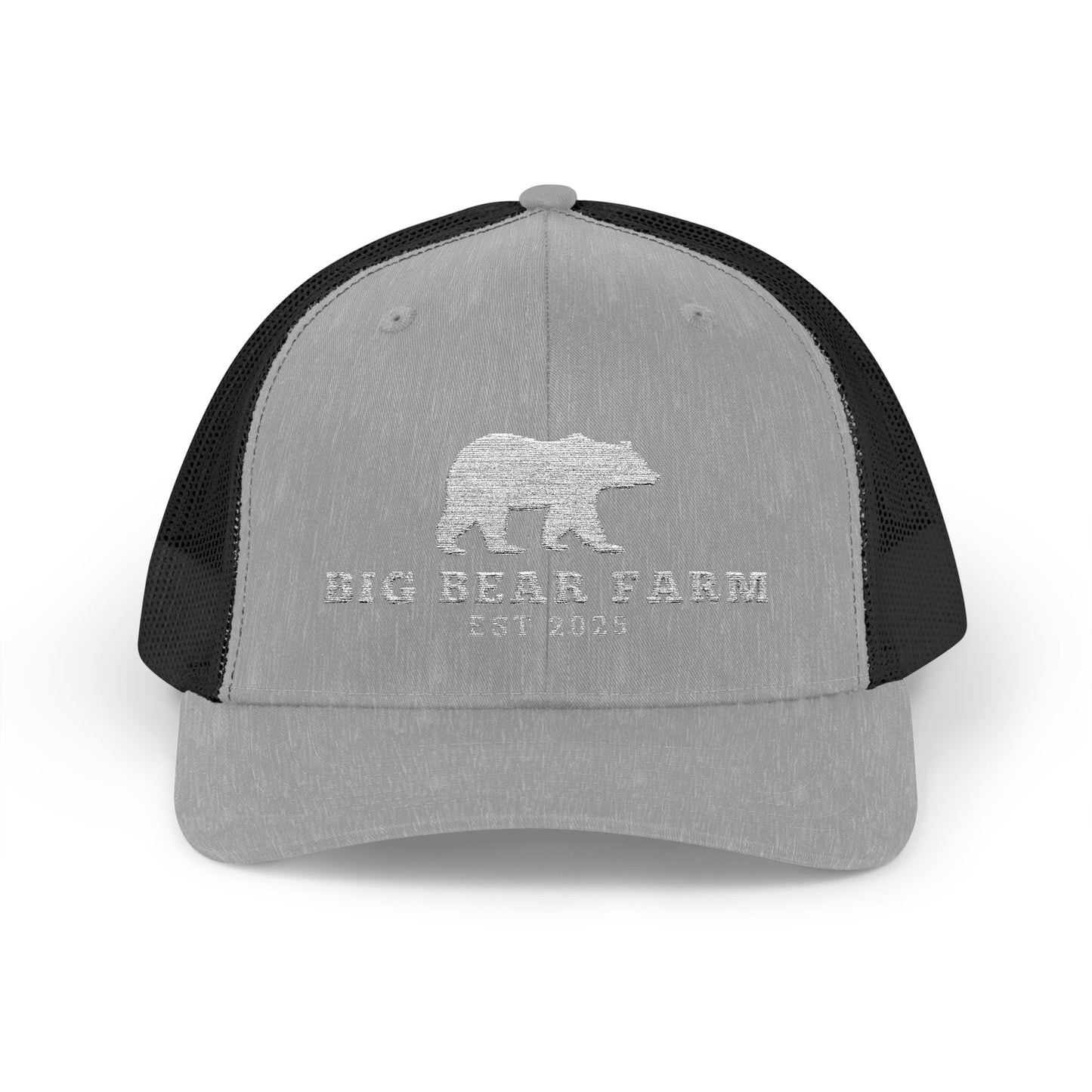 INSPIRED B B FARM W Trucker Cap  Embroidered Mesh Snapback