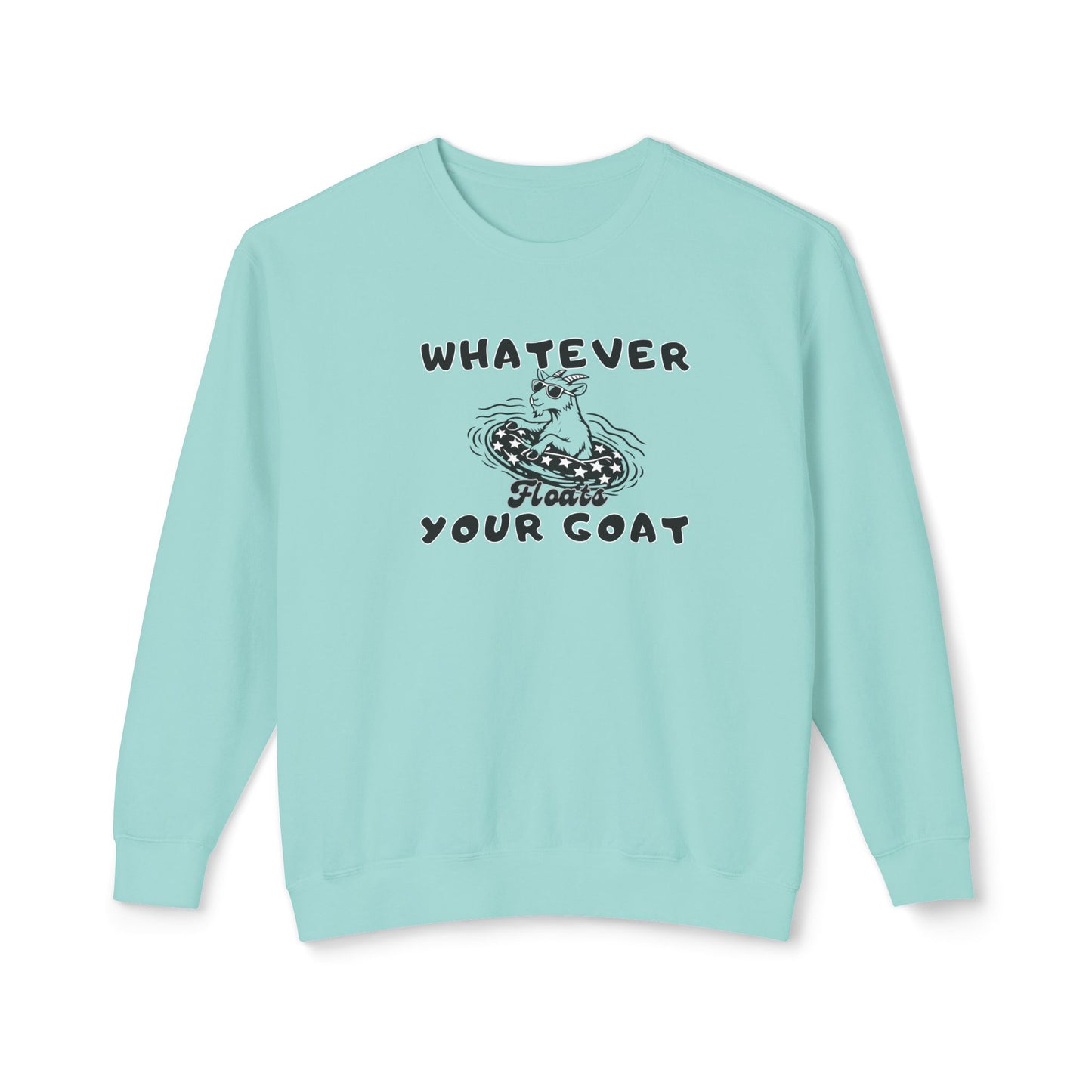 INSPIRED Goat Unisex Lightweight Crewneck Sweatshirt