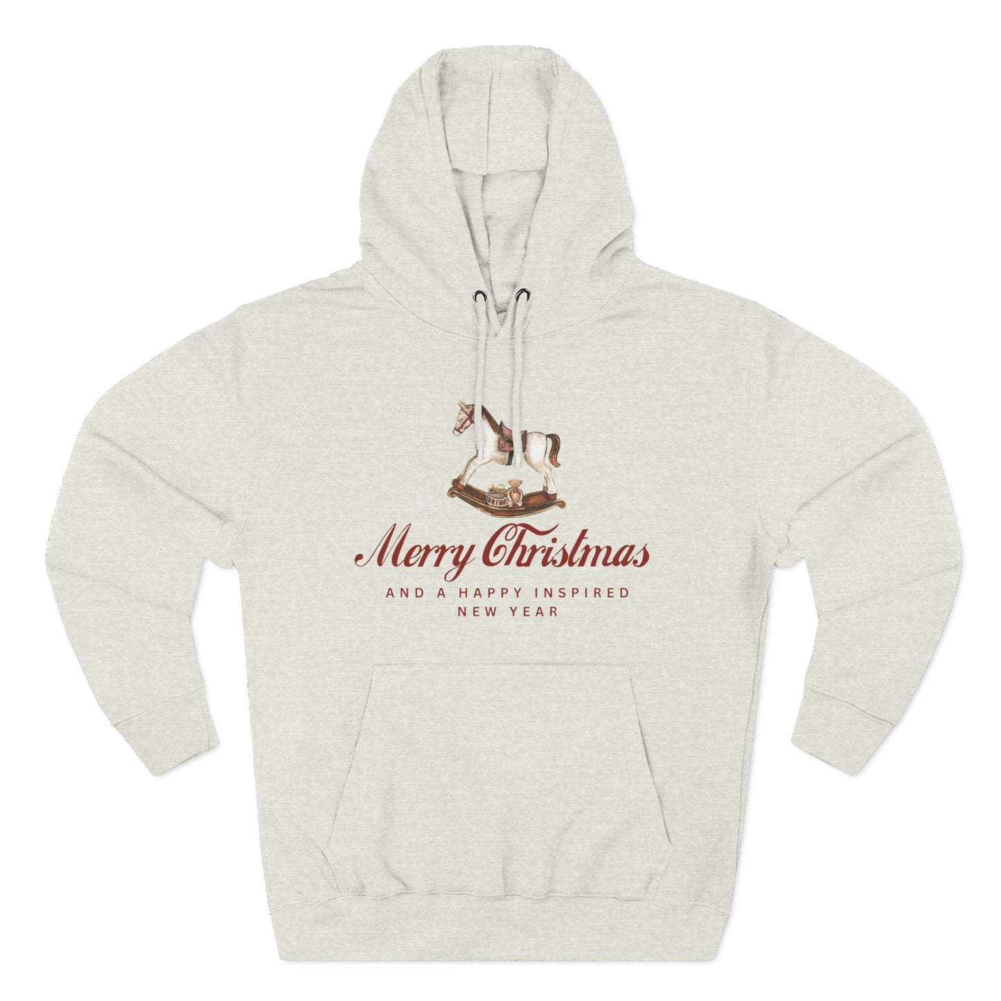 INSPIRED  SPECIAL CHRISTMAS Edition Horse Hoodie UNISEX