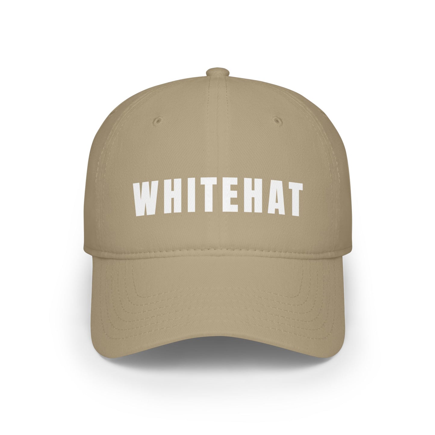 INSPIRED WHITEHAT Low Profile Baseball Cap