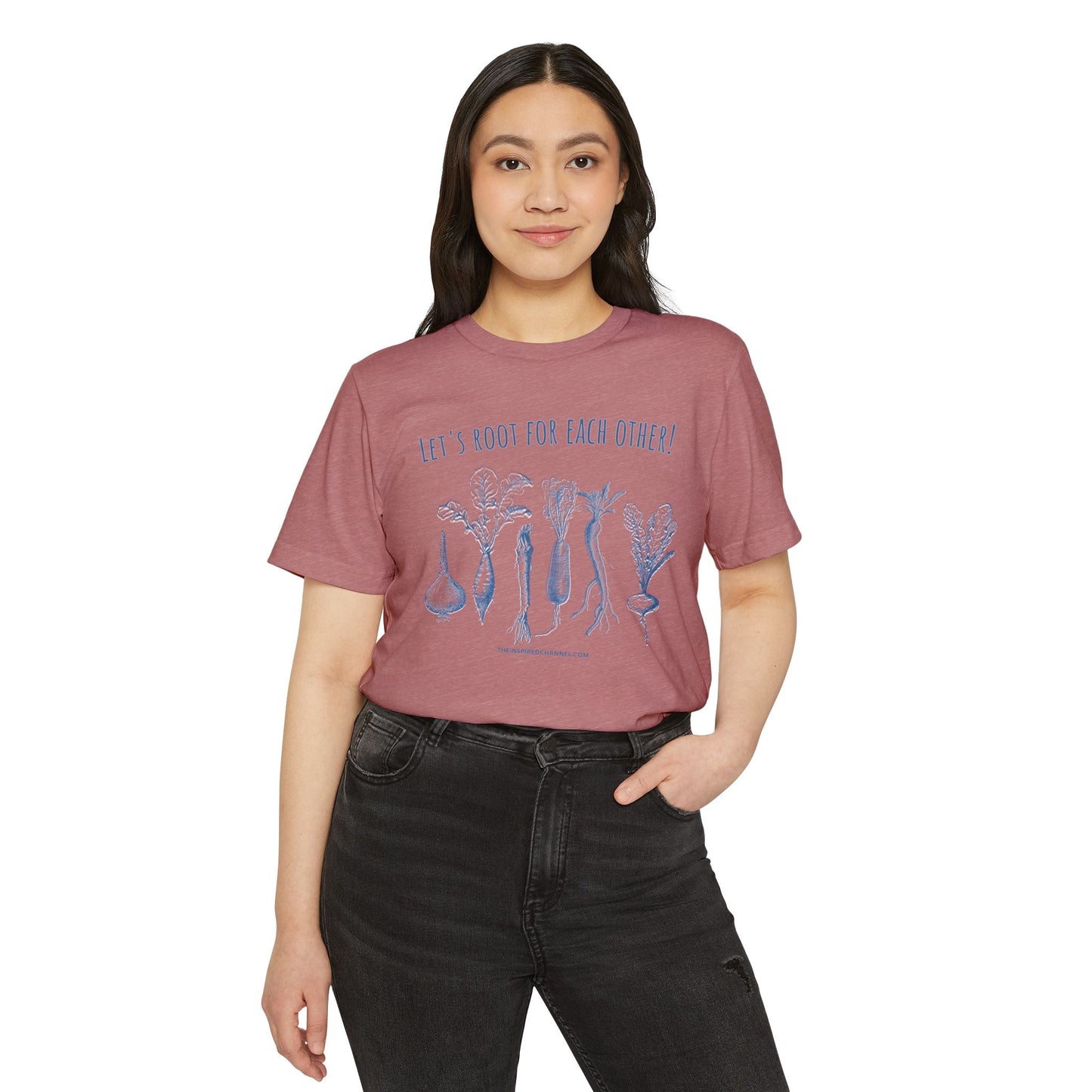 INSPIRED GARDEN L Unisex Recycled ORGANIC T-Shirt