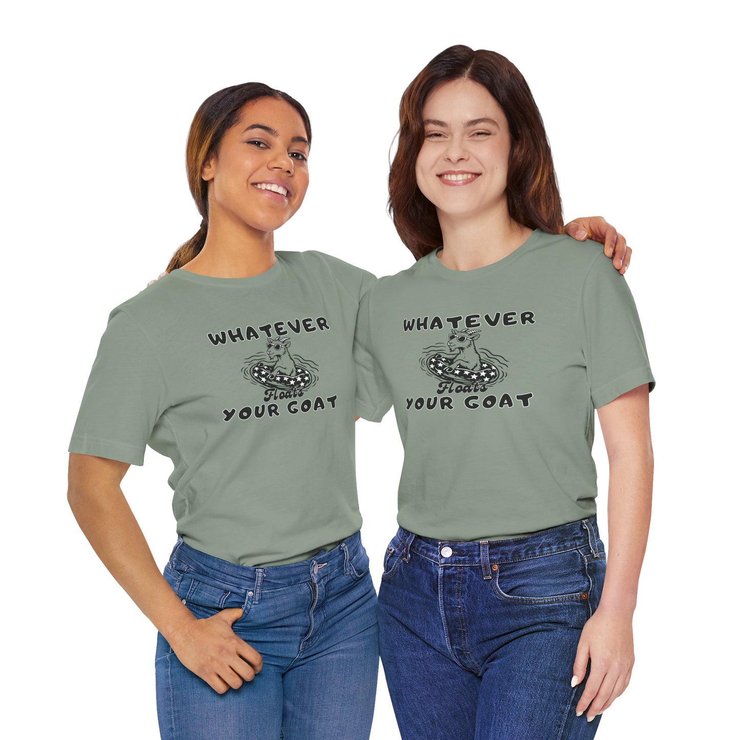 INSPIRED GOAT Float B Unisex Jersey Short Sleeve Tee