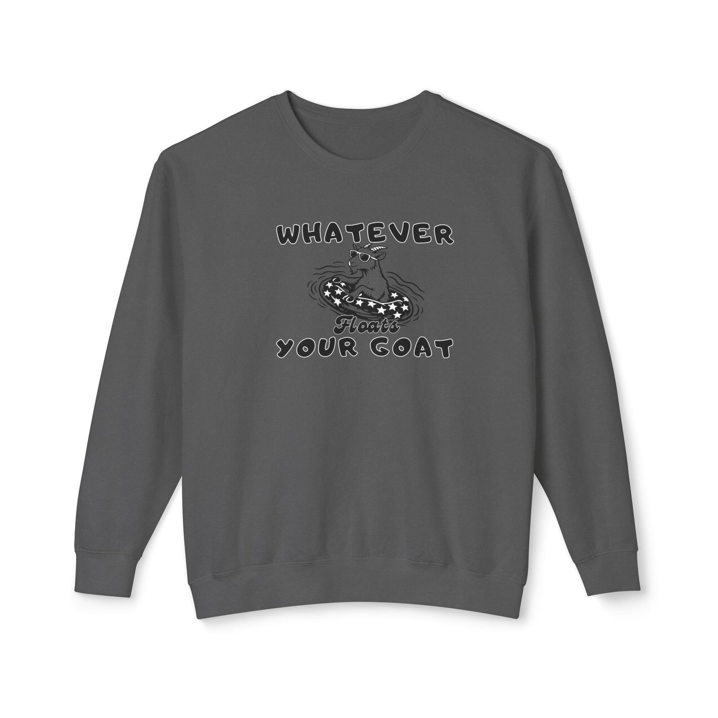 INSPIRED Goat Unisex Lightweight Crewneck Sweatshirt