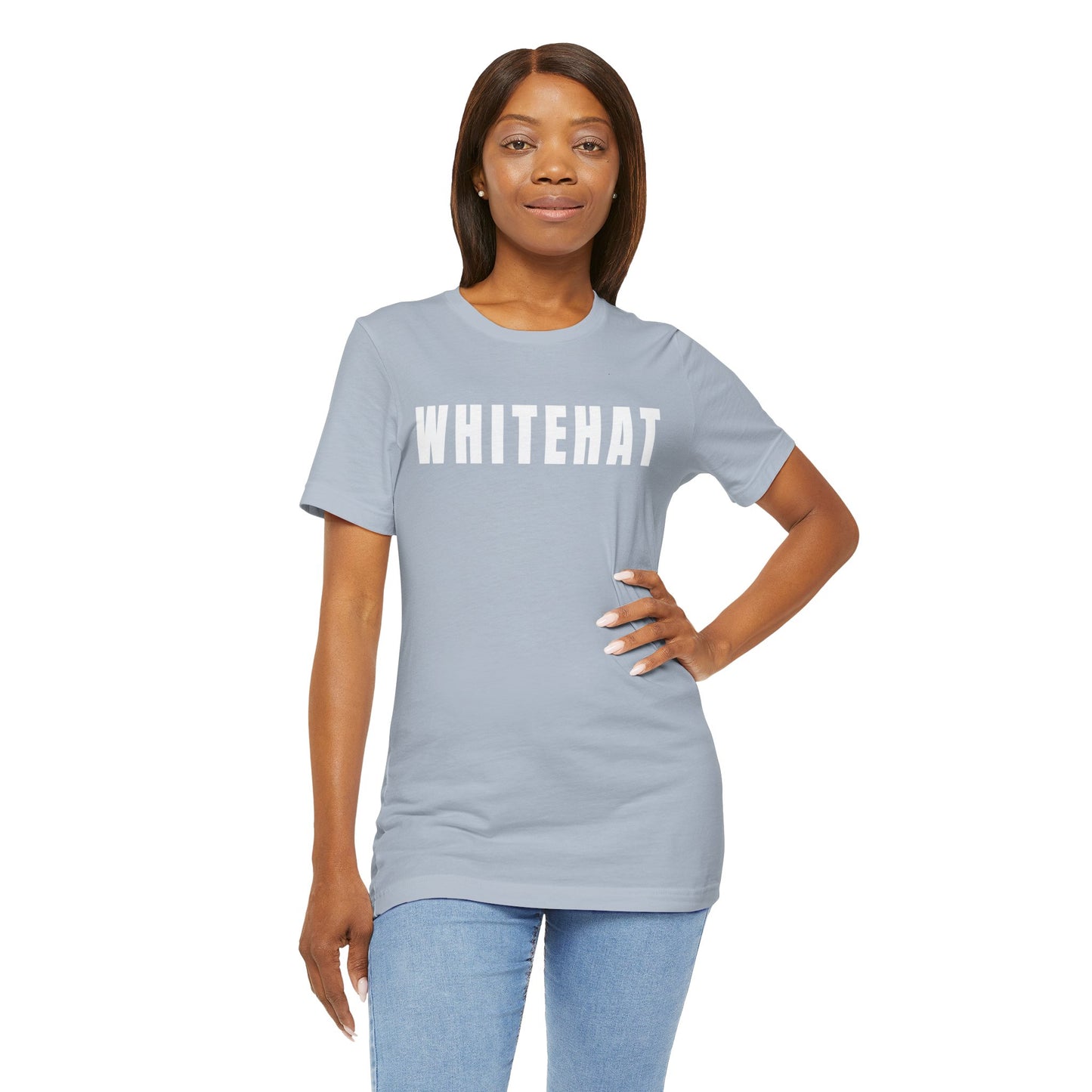 INSPIRED WHITEHAT Unisex Jersey Short Sleeve Tee