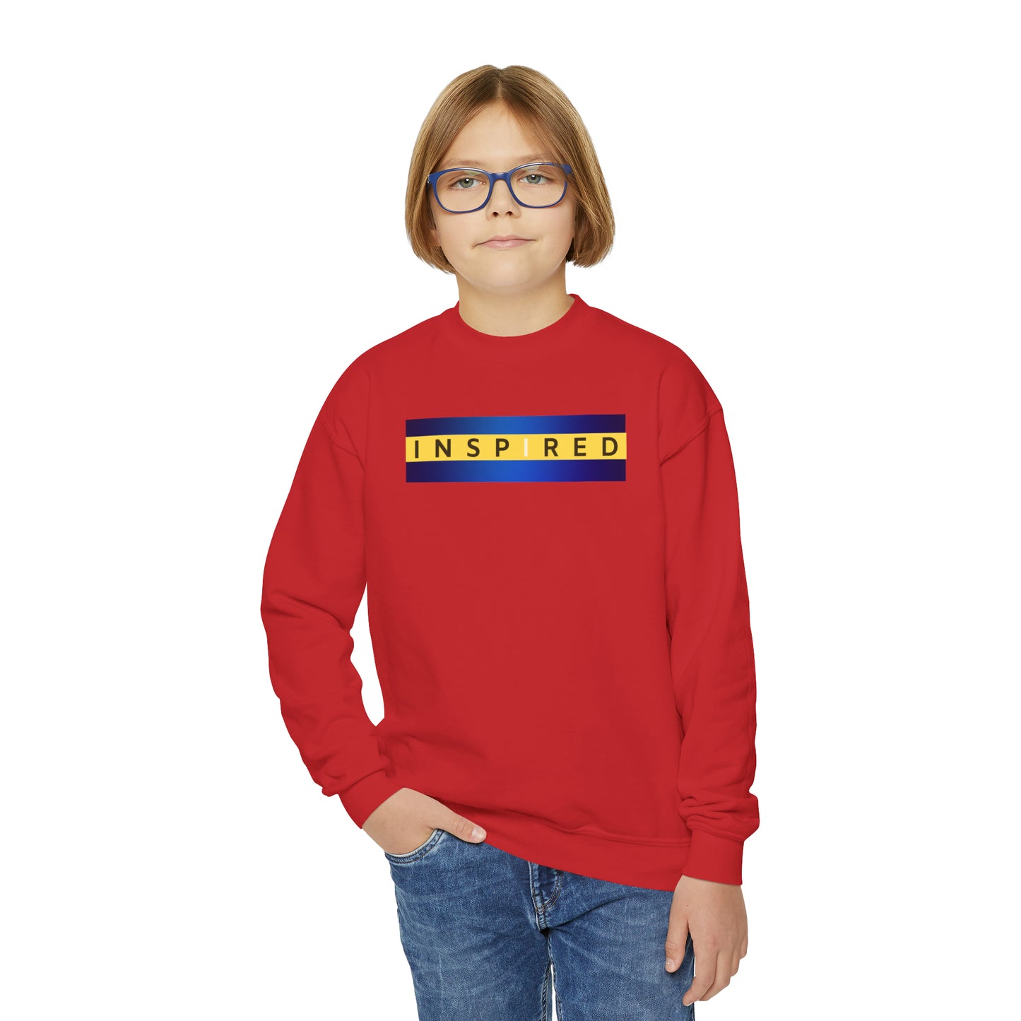 INSPIRED ORIGINAL Youth Crewneck Sweatshirt