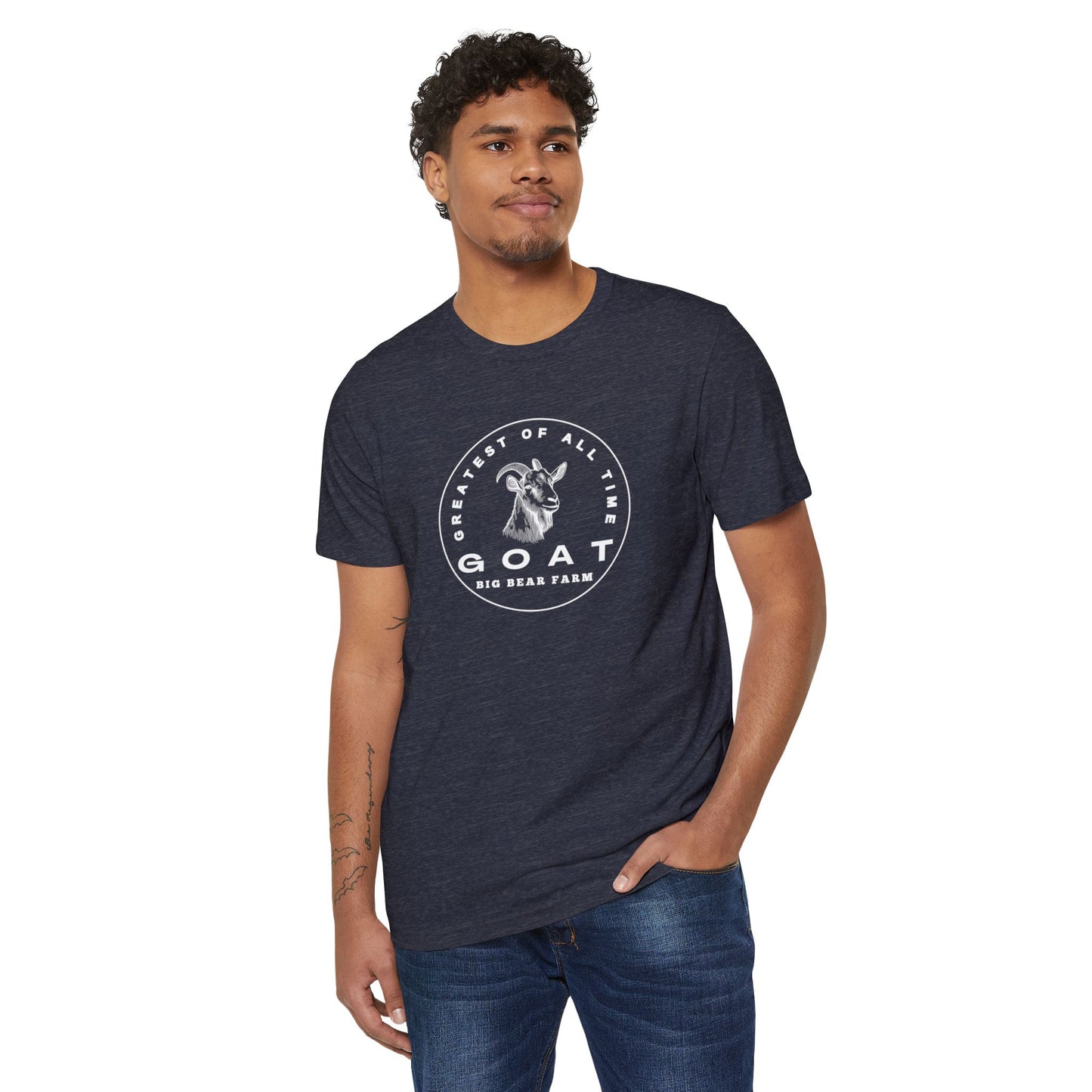 INSPIRED GOAT UNISEX Recycled ORGANIC T-Shirt
