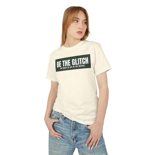 BE THE GLITCH UNISEX Garment-Dyed Heavyweight Cotton Tee