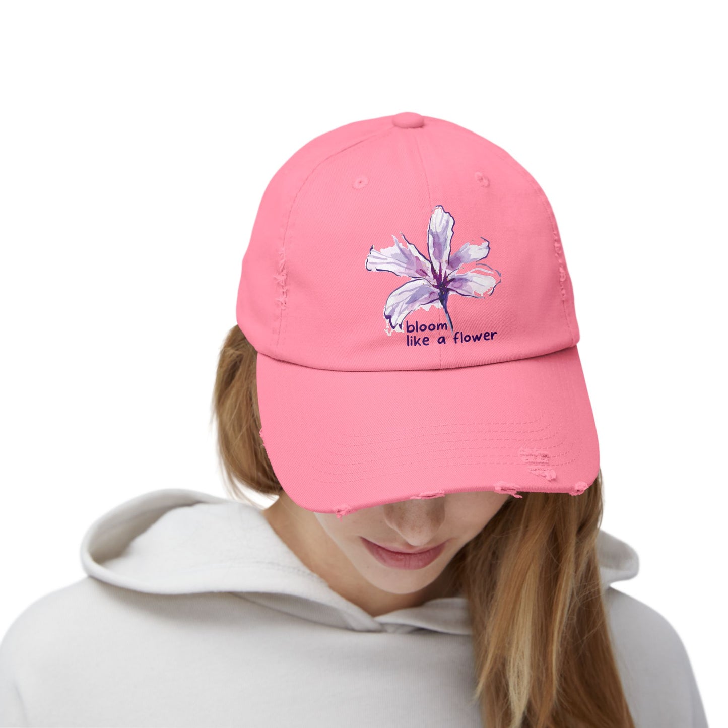 INSPIRED GARDEN Unisex Distressed Cap - Inspired Fashion Accessory