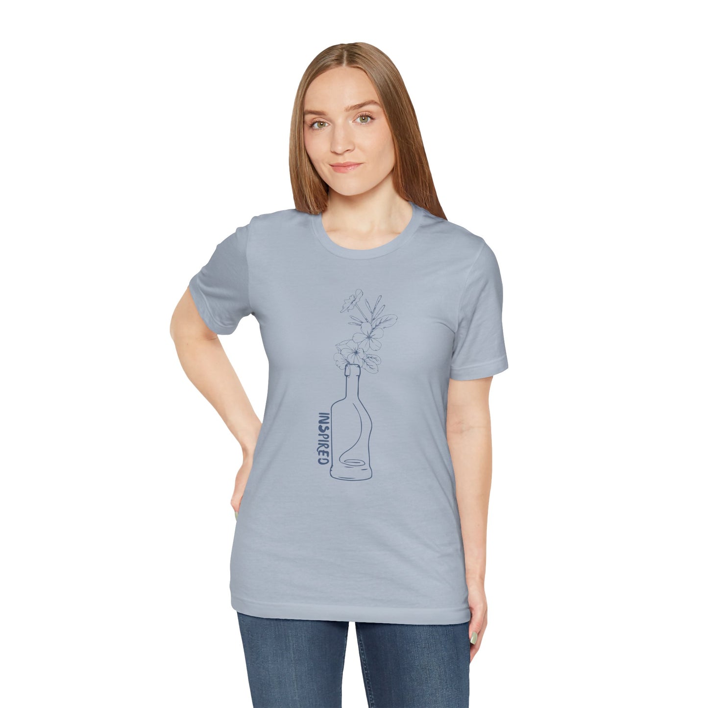 INSPIRED GARDEN P Unisex Jersey Short Sleeve Tee
