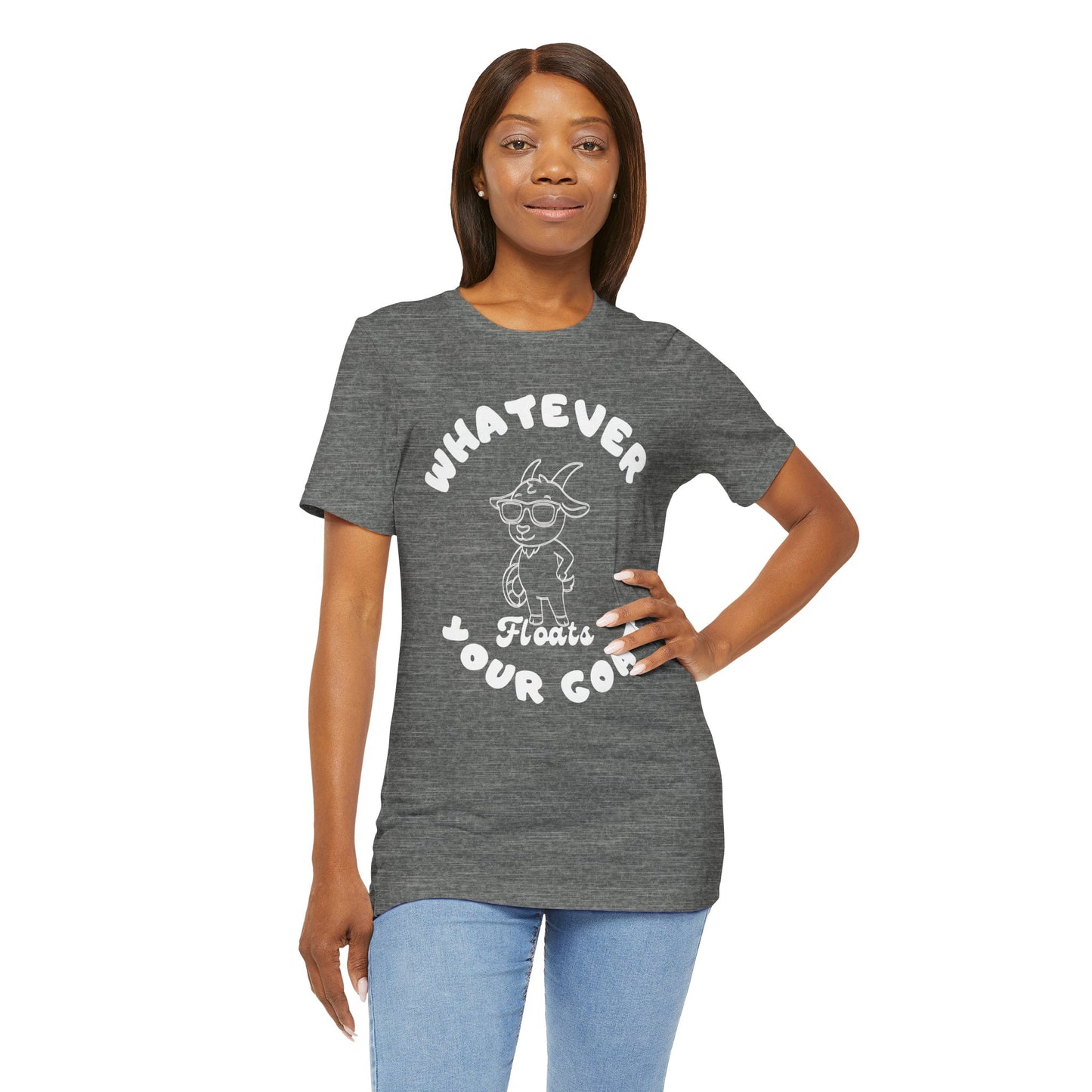 INSPIRED GOAT Unisex Jersey Short Sleeve Tee
