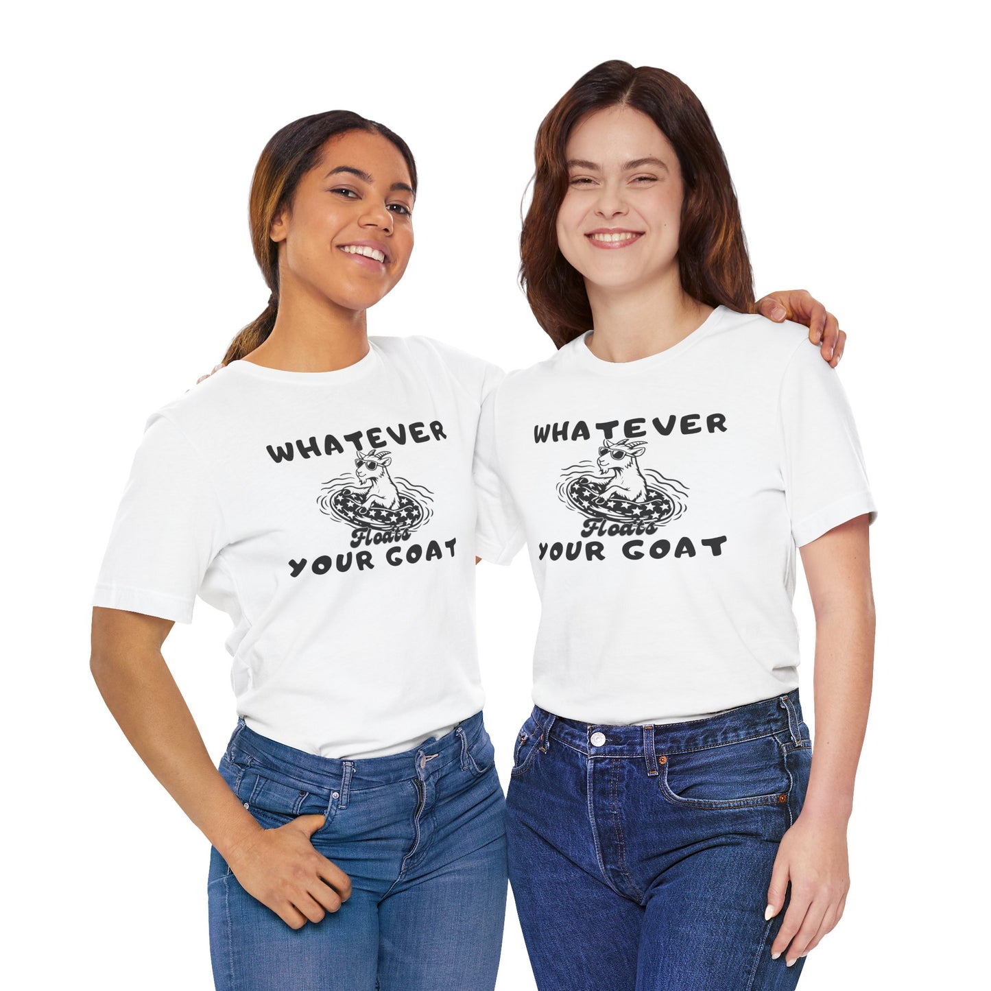 INSPIRED GOAT Float W Unisex Jersey Short Sleeve Tee