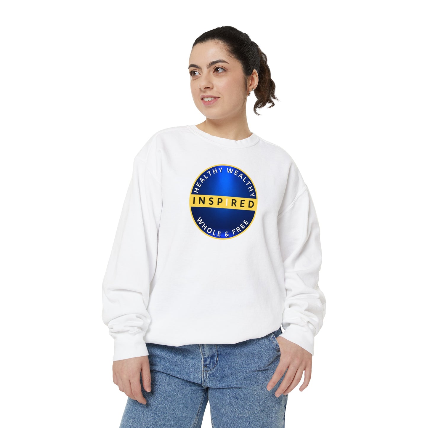 INSPIRED HWWF UNISEX Dyed Sweatshirt