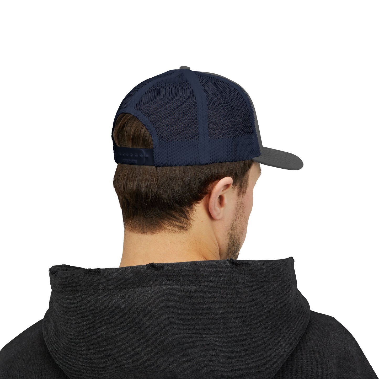 Inspired Snapback Trucker Cap — Rhinestone 'INSPIRED' Mesh Hat