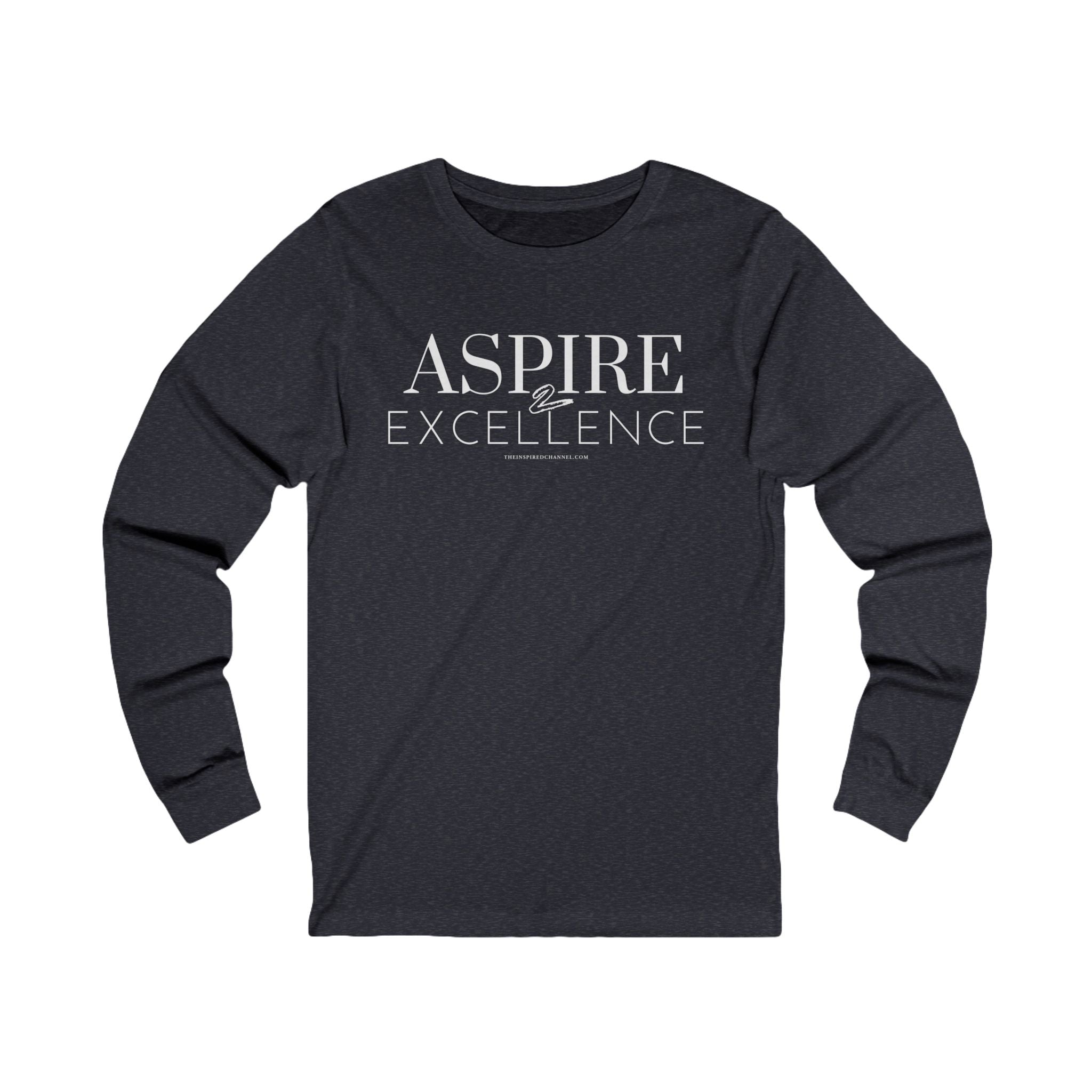 INSPIRED Aspire 2 Excellence UNISEX  Jersey Long Sleeve Tee