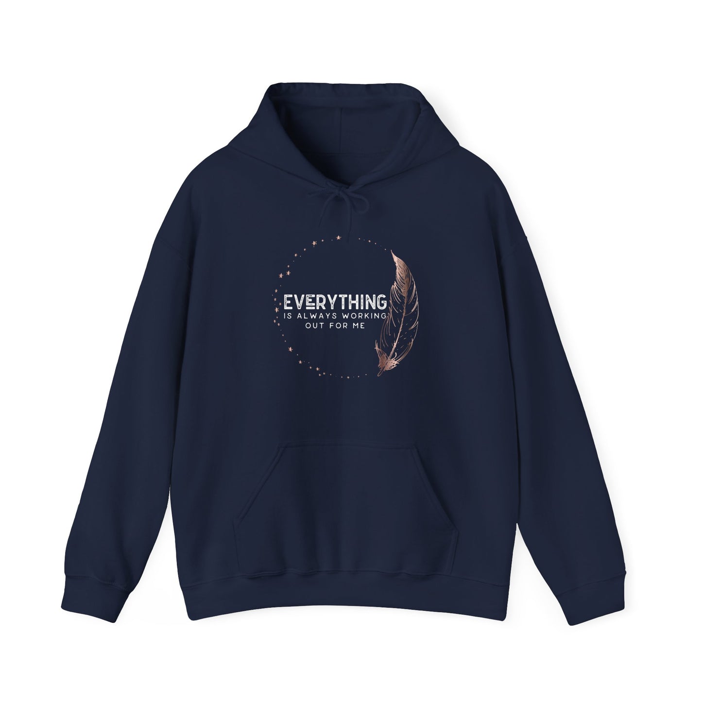 INSPIRED Everything is always... Heavy Blend Hooded Sweatshirt