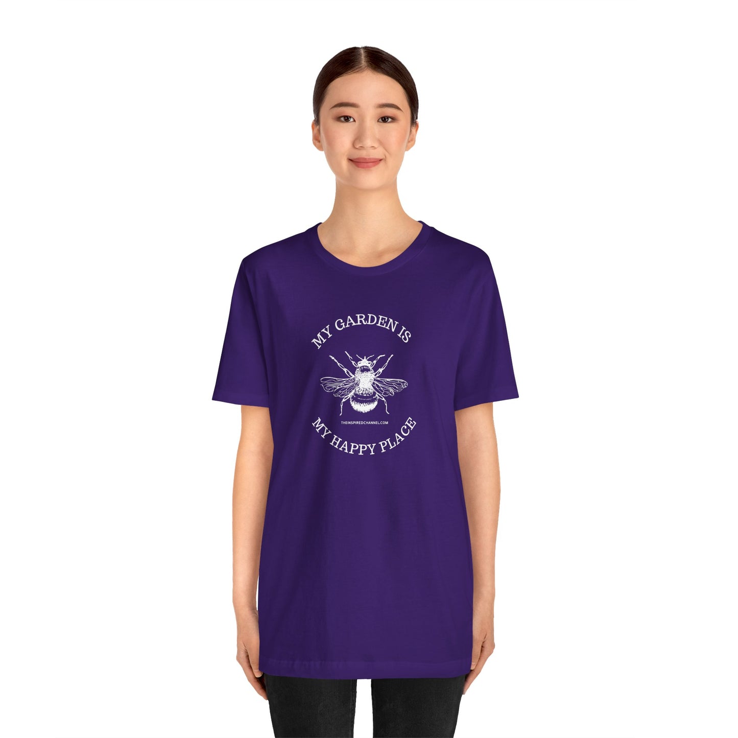 INSPIRED GARDEN Unisex Jersey Short Sleeve Tee