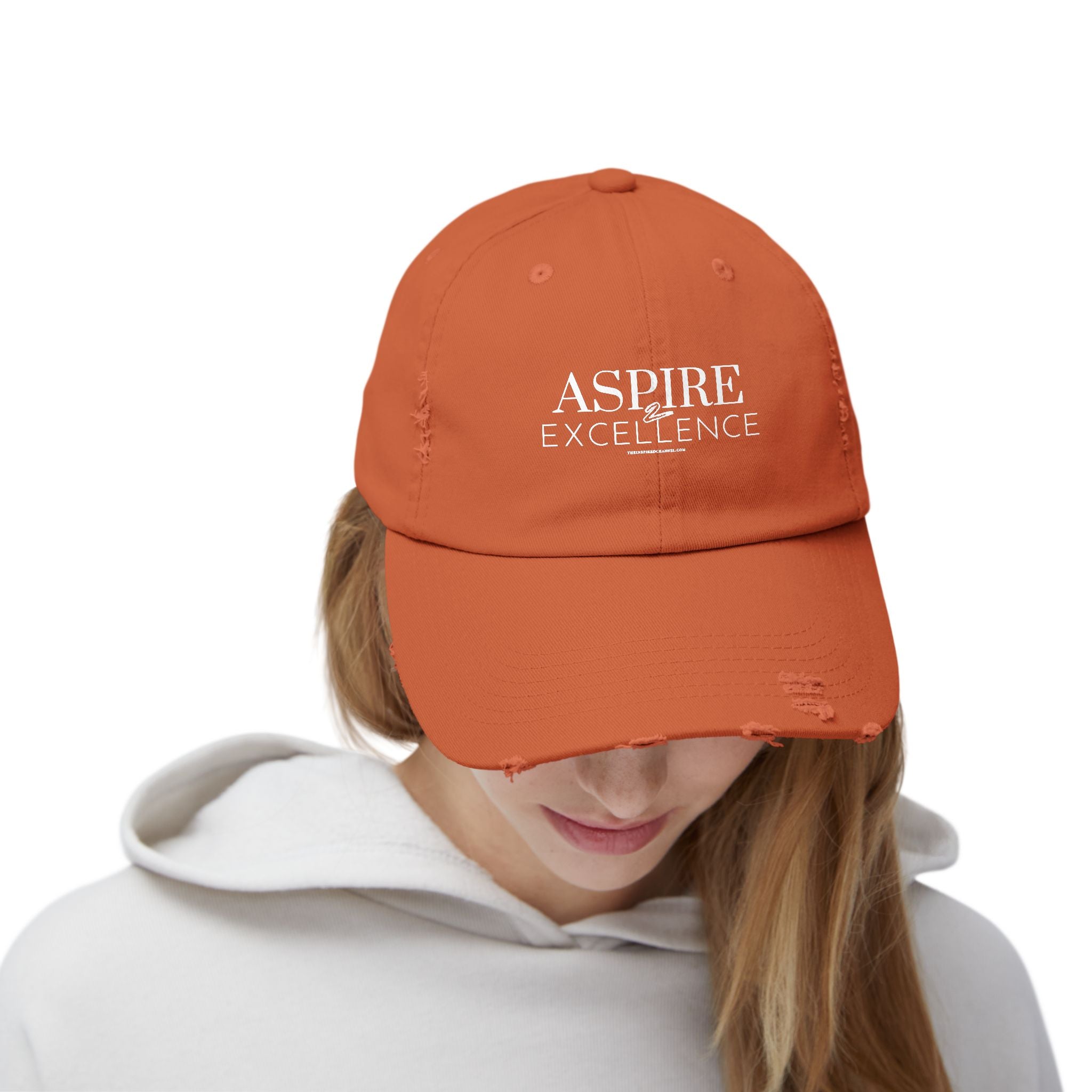 INSPIRED Aspire 2 Excellence UNISEX Distressed Cap