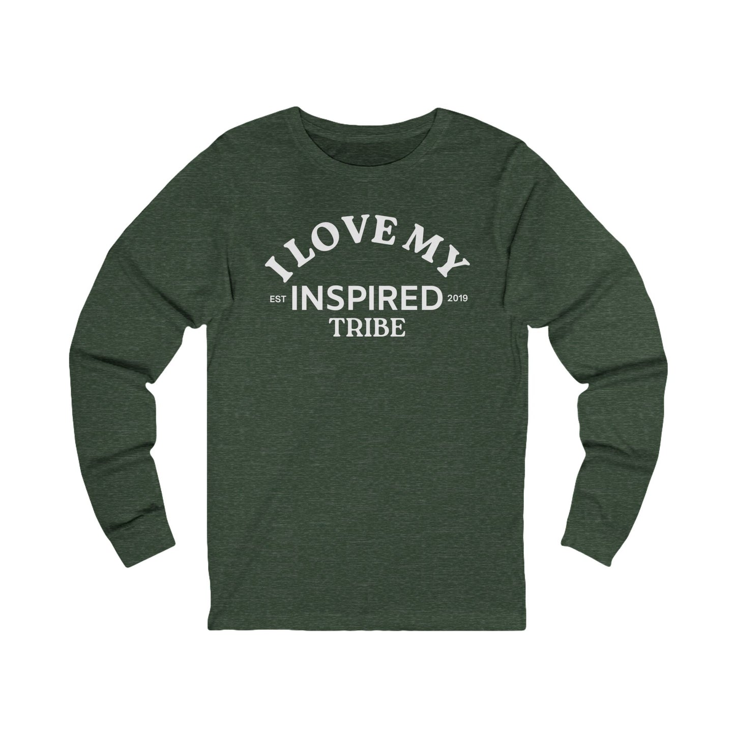 I LOVE MY INSPIRED TRIBE UNISEX Jersey Long Sleeve Tee