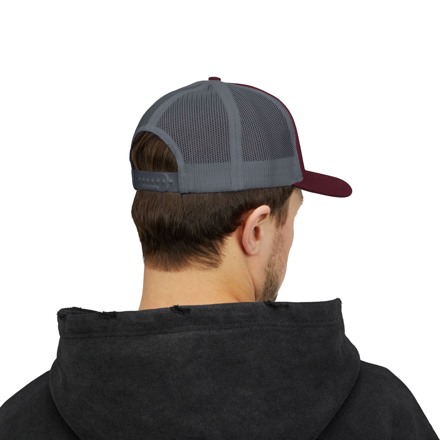 Inspired Snapback Trucker Cap — Rhinestone 'INSPIRED' Mesh Hat