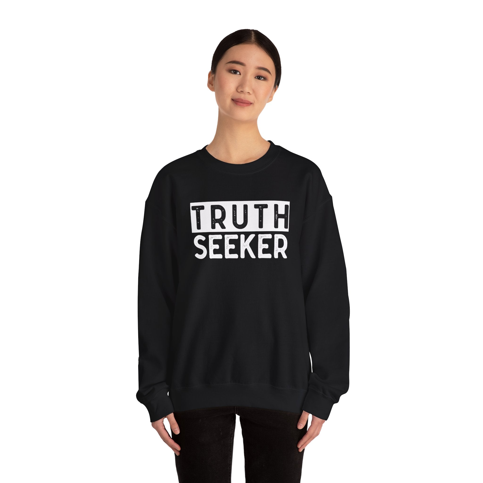 INSPIRED TRUTH SEEKER Heavy Blend™ UNISEX Crewneck Sweatshirt