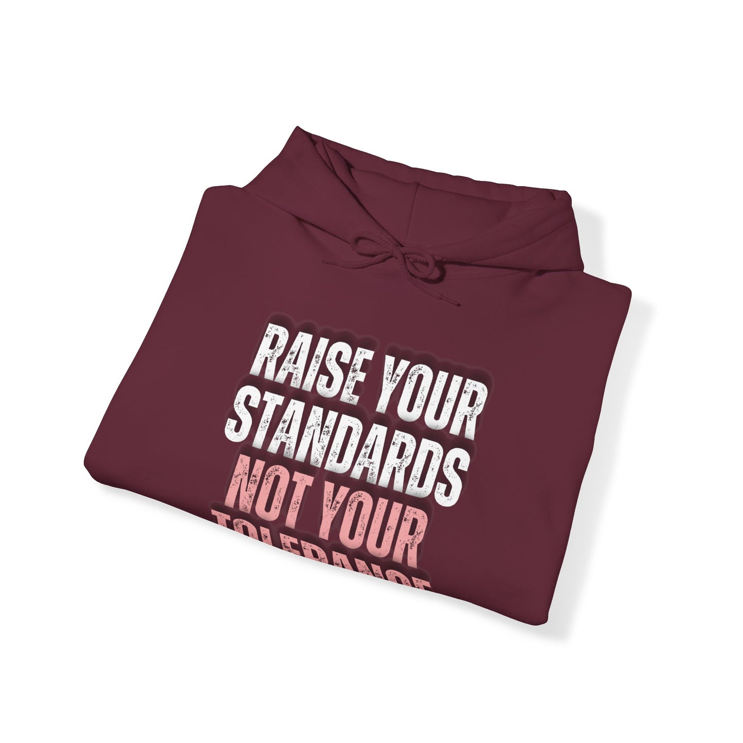 INSPIRED RAISE YOUR STANDARDS Unisex Heavy Blend™ Hooded Sweatshirt