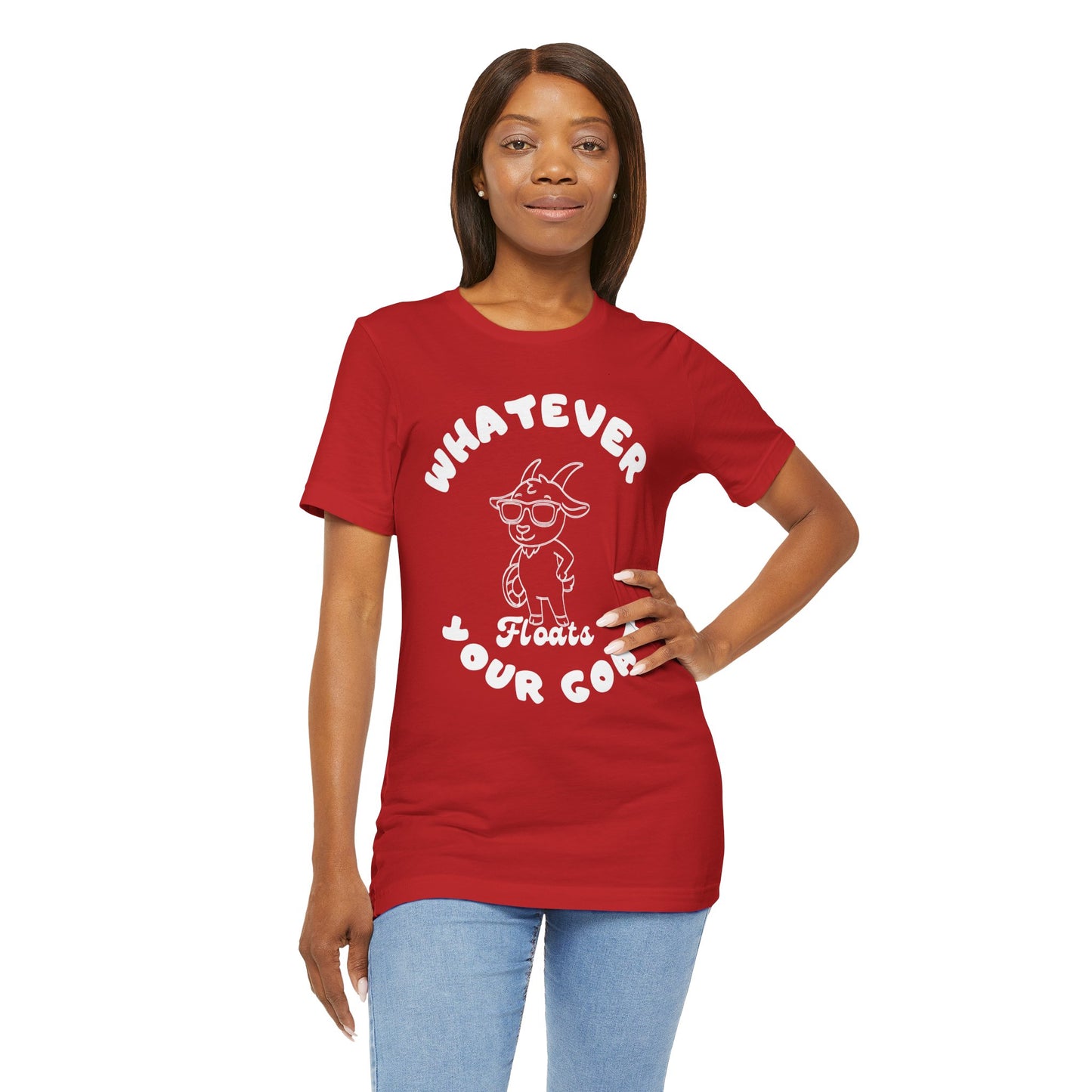INSPIRED GOAT Unisex Jersey Short Sleeve Tee