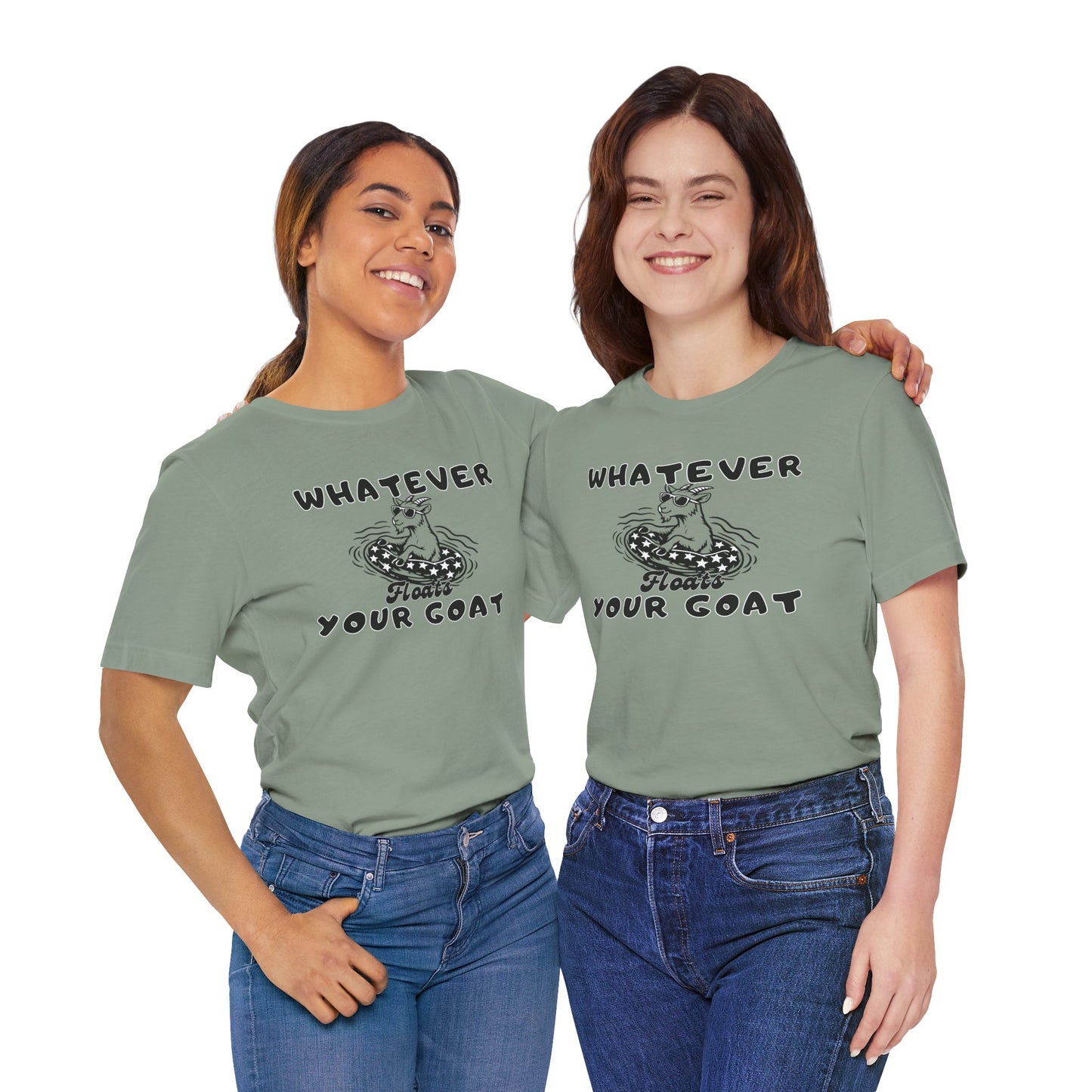 INSPIRED GOAT Float W Unisex Jersey Short Sleeve Tee