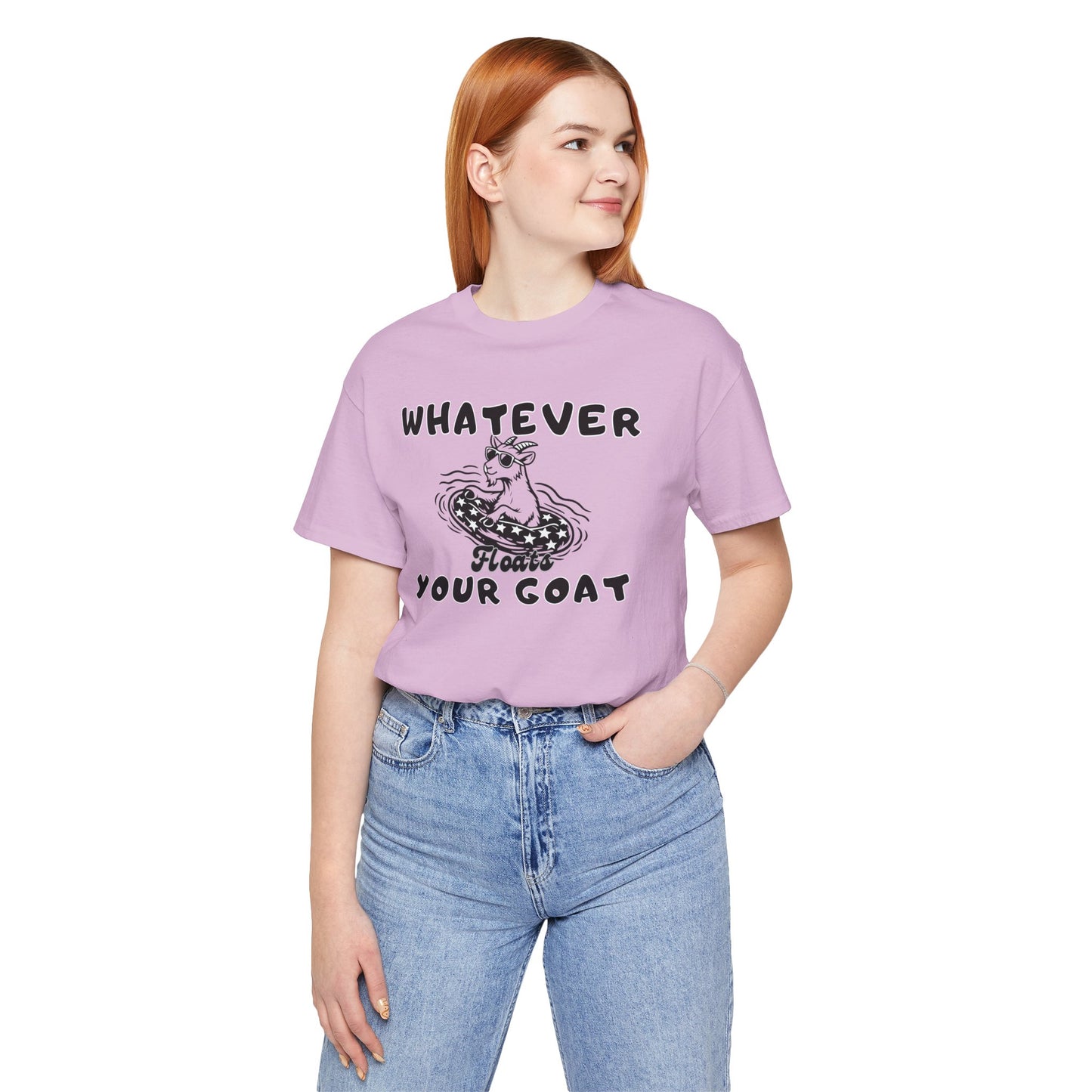 INSPIRED GOAT Float W Unisex Jersey Short Sleeve Tee