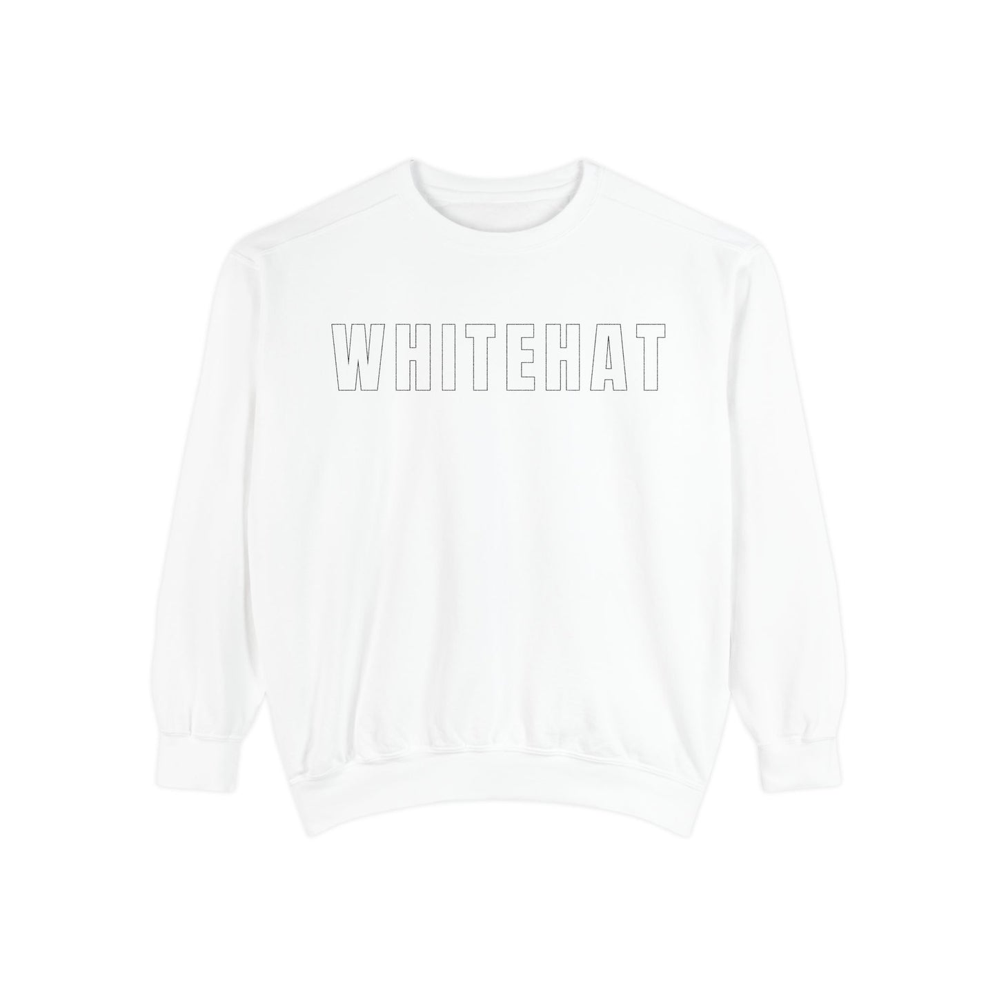 INSPIRED Whitehat UNISEX Garment-Dyed Sweatshirt
