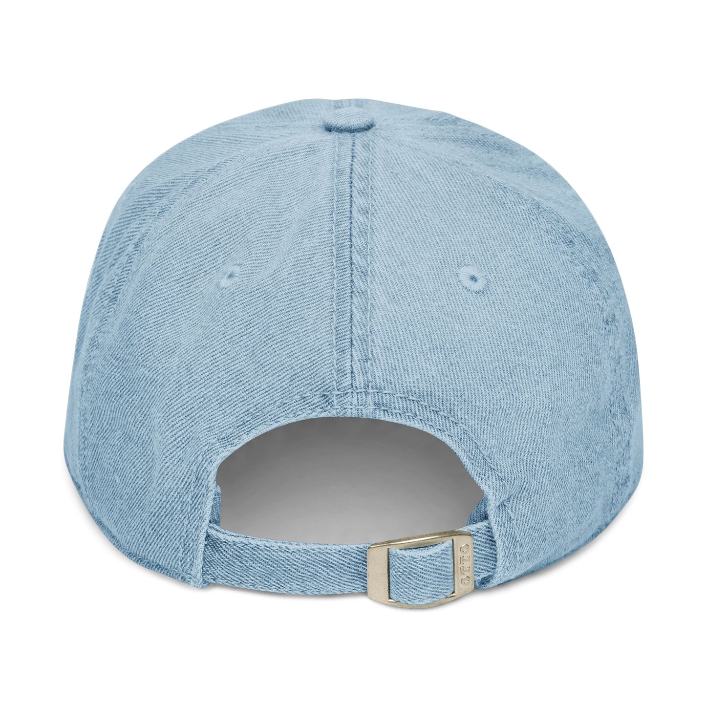 INSPIRED GOAT DENIM HAT - Stylish Embroidered Cap