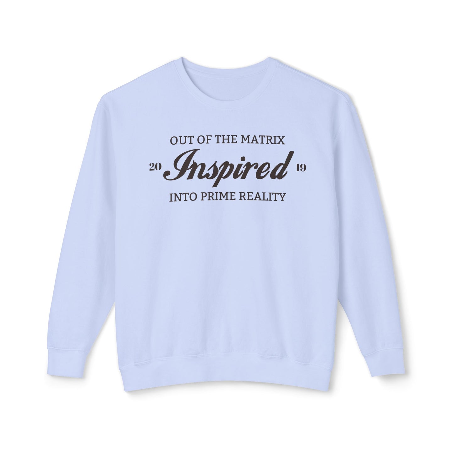 INSPIRED PRIME REALITY Unisex Lightweight Crewneck Sweatshirt