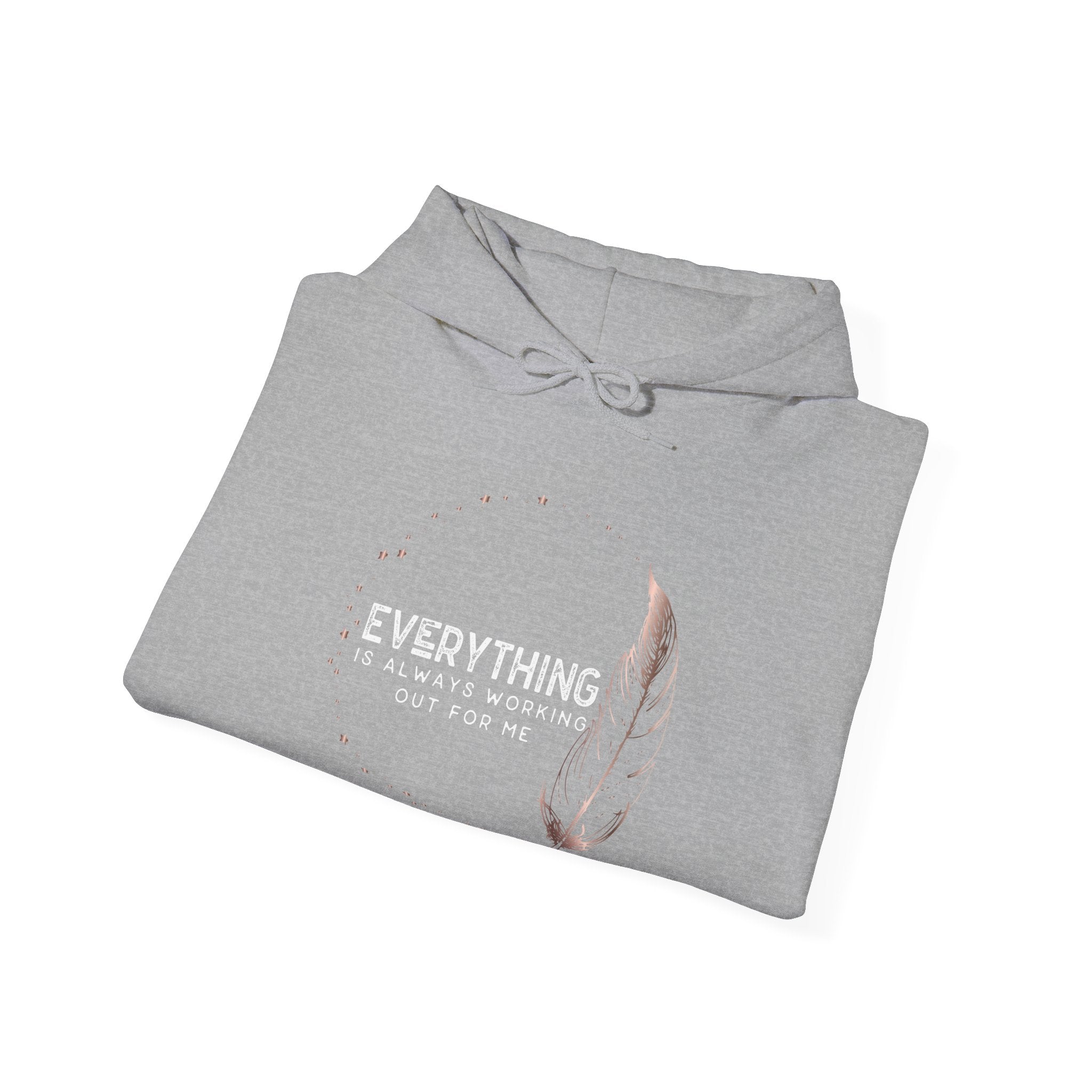 INSPIRED Everything is always... Heavy Blend Hooded Sweatshirt