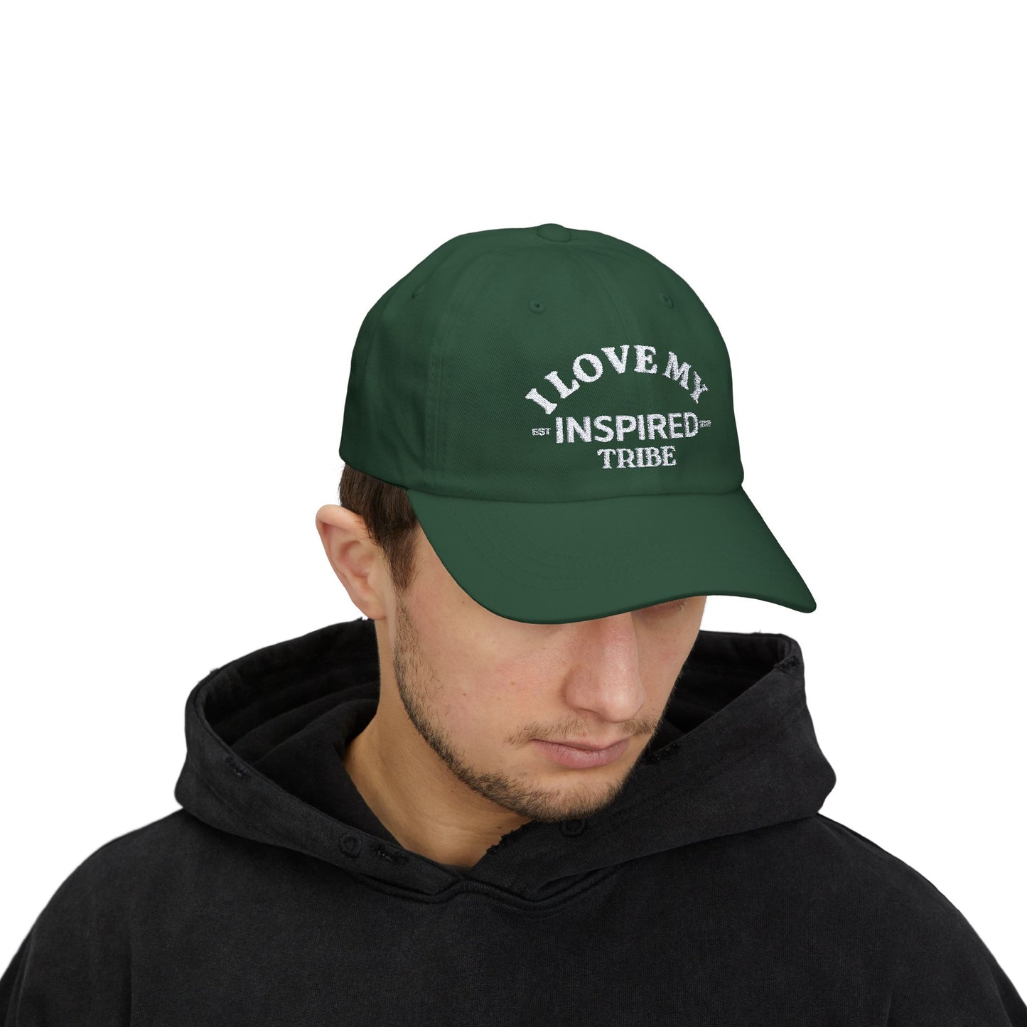 I LOVE MY INSPIRED TRIBE EMBROIDERED Classic Dad Cap