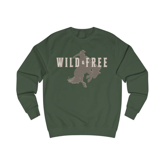 COWBOY WILD AND FREE UNISEX Sweatshirt