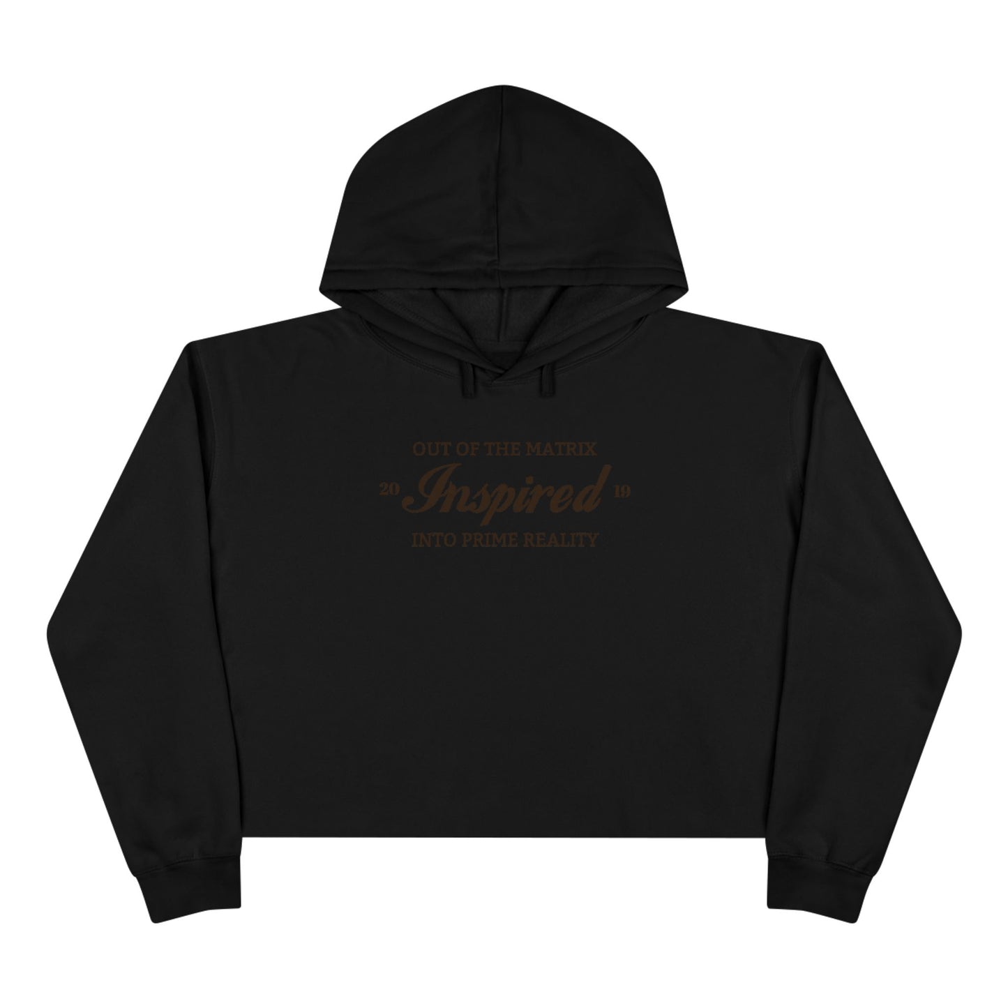 INSPIRED PRIME REALITY Crop Hoodie