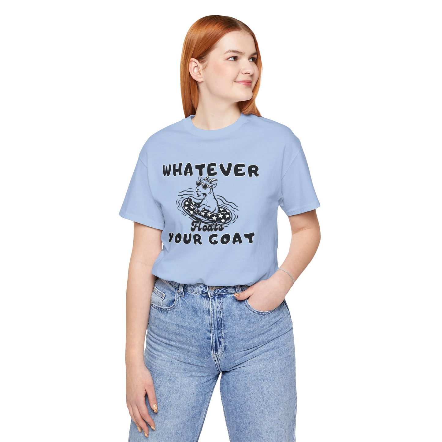 INSPIRED GOAT Float W Unisex Jersey Short Sleeve Tee