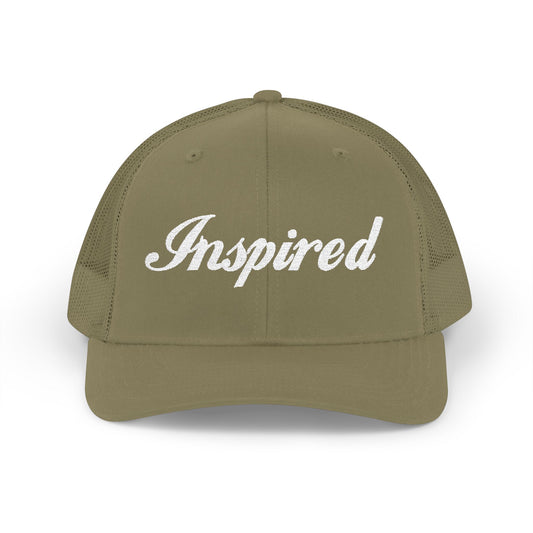 INSPIRED Unisex Snapback embroidered Trucker Cap