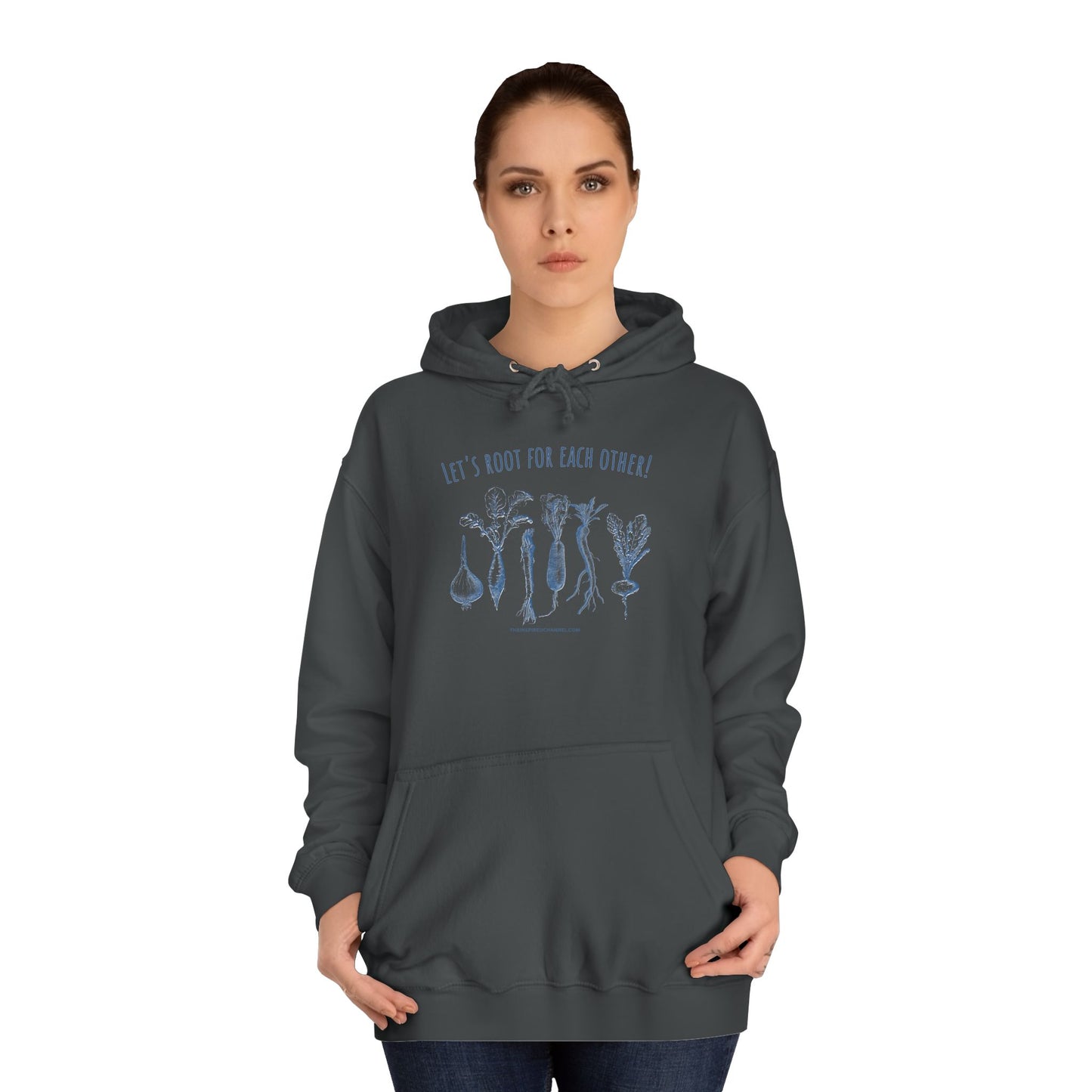 INSPIRED GARDEN L UNISEX College Hoodie